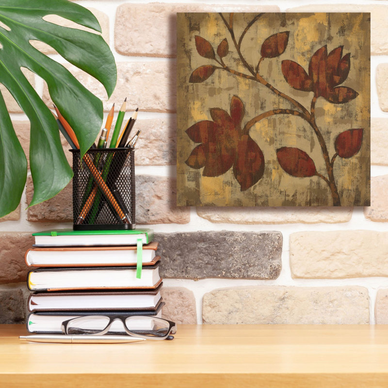 Toile épique Graffiti «Bold Branches 2» par Silvia Vassileva, 12 po x 12 po, H 12 po x l 12 po