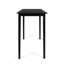 Table de bar Minimalist - gris foncé, fabriquée en bois pour l'extérieur, table d'extérieur grise de 41 po de hauteur, design, haut, facile d'entretien