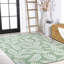 Tapis crème / vert Kelita Nevis Palm Frond-70302817