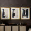 ABSTRACT Series DCLXVII - Impression personnalisée de qualité supérieure avec passe-partout - 3 pièces-1810385595-1810385593