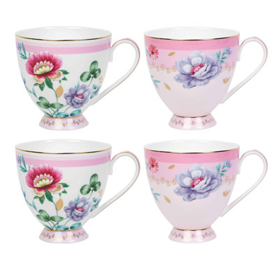 Fantastic Floral Porcelain Teacup