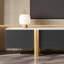 Meuble télé et table basse de luxe léger-106679305