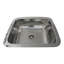 Brightwork 17.5'' L Stainless Steel Single Basin Kitchen Sink