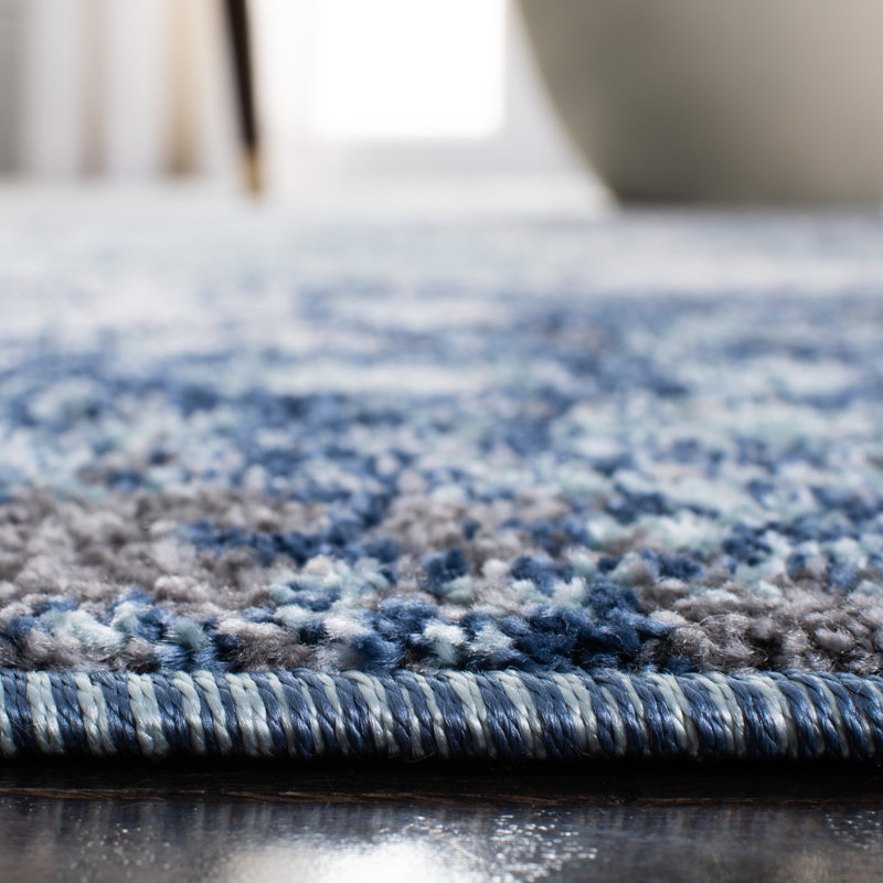 Maximus Performance Abstract Rug, Square 3'