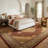Rug Branch Faris 8' x 11' (7'9" x 10'8") Red/Beige Persian Medallion Indoor Area Rug, Traditional, Low Pile, Stain-Resistant Carpet - Living Room, Bedroom, Dining Room, and Kitchen-335271341