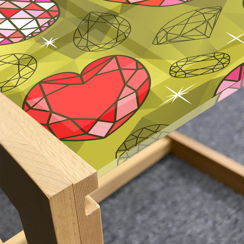 Jalexus Sled Coffee Table, 62cm H x 46cm W x 40cm D