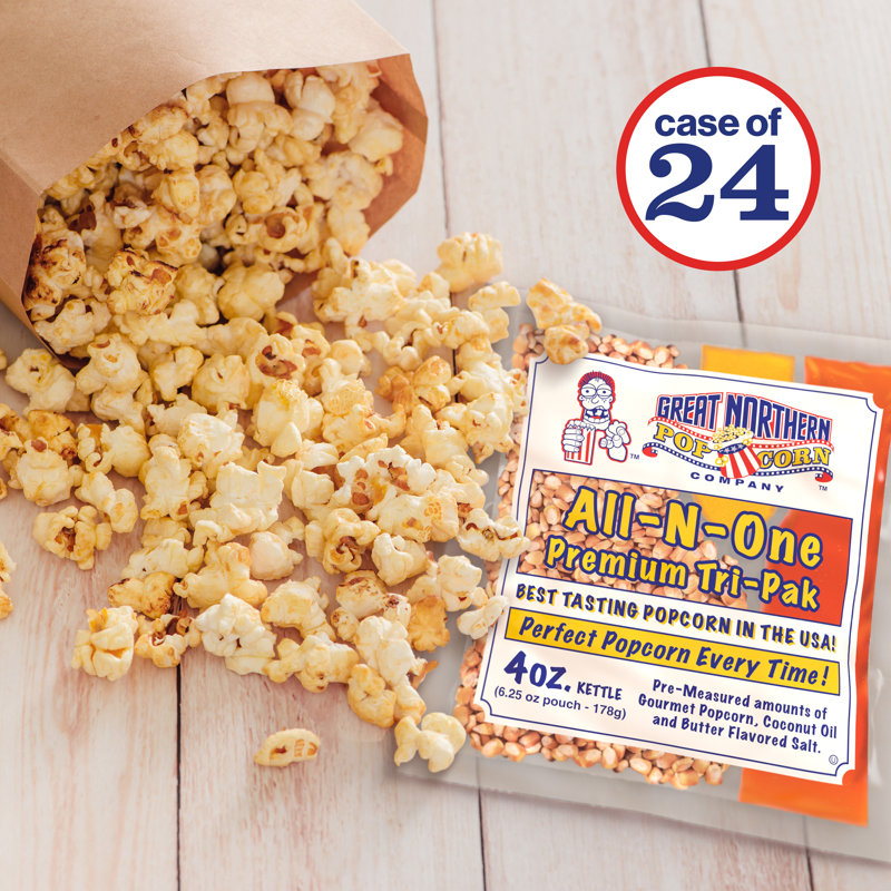 Great Northern Popcorn Popcorn Kit, Popcorn Ingredients, 2.5 Oz.