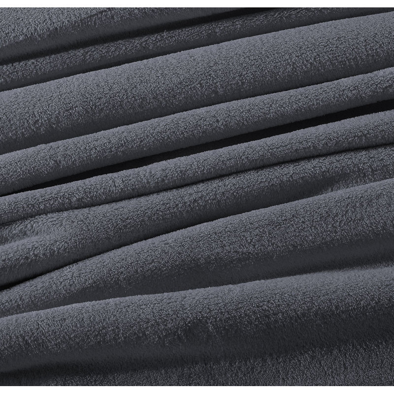 Couverture en soie Everman, Graphite, Simple