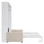 Grand lit escamotable mural avec coussin-126016931