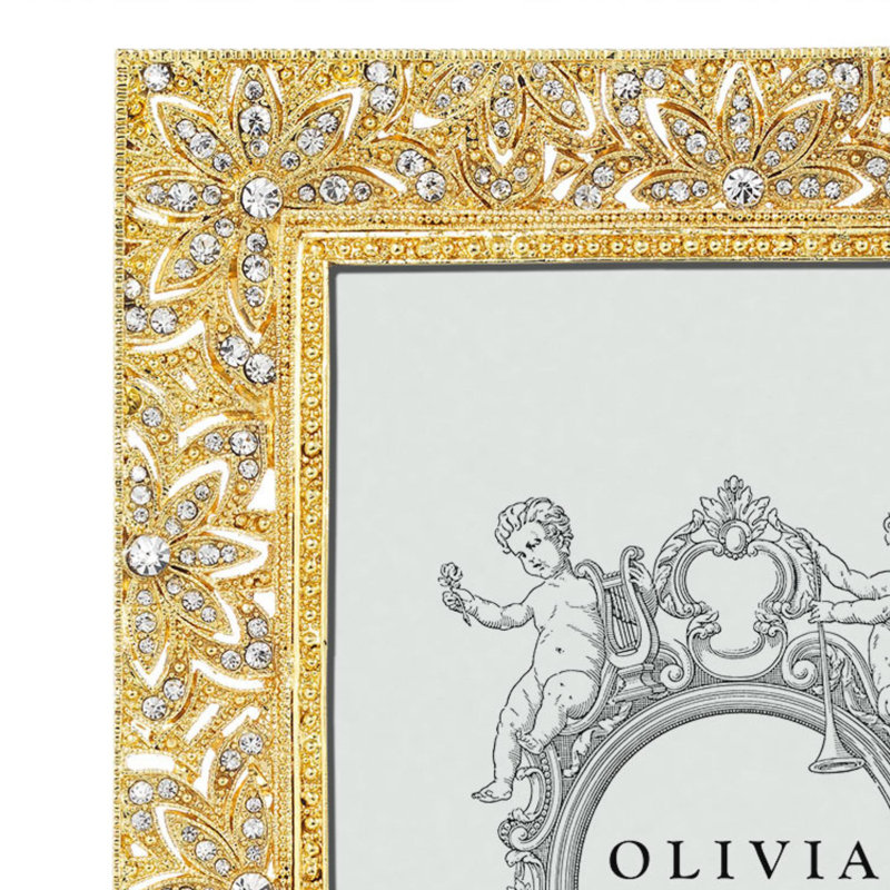 Windsor Metal Picture Frame, 8" x 10", Gold