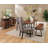 Huerres Live Edge Dining Bench Grey Sheesham And Black
