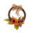 Faux Lighted Plastic 35cm Wreath