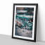 Splash of Water in Abstract - Picture Frame Graphic Art Print-55729965-55729967