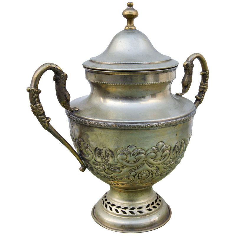 Nickel Table Vase