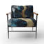 Crillon - Fauteuil d'appoint rembourré en marbre-81258148