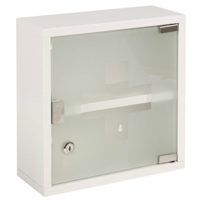 Surface Framed Mirrored Medicine Cabinet and 2