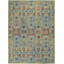 Tapis oriental traditionnel turquoise Lakenya-2071724287