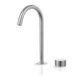 Acquaco Linki Kronos Deck Mount Two-Hole Single Handle Bathroom Lavatory Faucet with 5-7/8'' Spout Reach