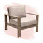 Chaise de patio avec coussins Gelston-511627577-420593046