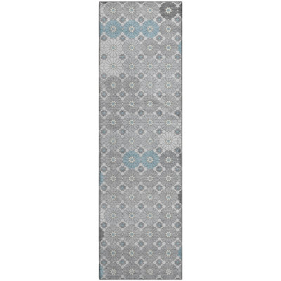 Premium Machine Washable Varasteh AMF1678 Geometric Rug