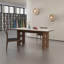 Simple retro rectangular dining table-103409661