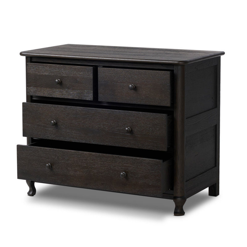 Pika Chest-Weathered Oak, Smoked Black Oak Veneer