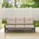Chamber 4 Pieces Outdoor/Indoor Aluminum Patio Swivel Conversation Seating Group With Sunbrella® Cushions And Coffee Table For 5 Person