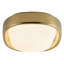 Pebble 8-in Silver dimmable LED Flush Mount-1996249225