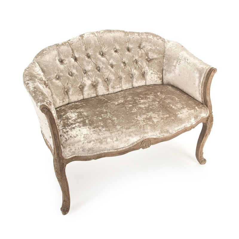 Velvet Loveseat