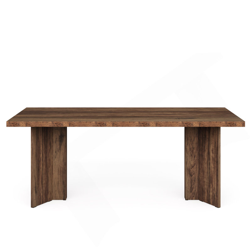 Bureau de direction 63 po Farmhouse, Noyer foncé