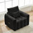 38.1" Teddy Fabric Sofa, Lounge Chair, Upholstewith A Pilloww, Apartment, Office, Living Room And Bedroom-271759709