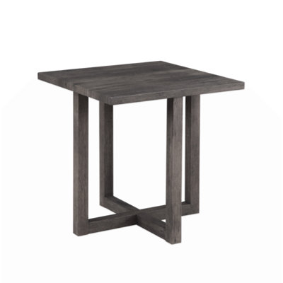 Moseberg 24" Rustic Wood End Table