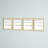 Flynt Light Brown Wood Decorative Picture Frame - Set of 4-910399611