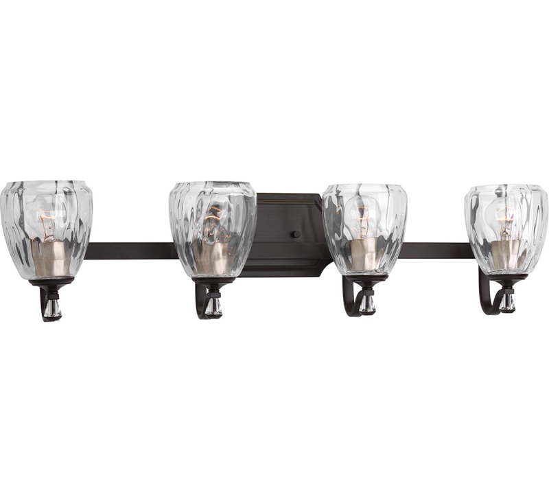Aadian 4 - Light Dimmable Vanity Light, Antique Bronze