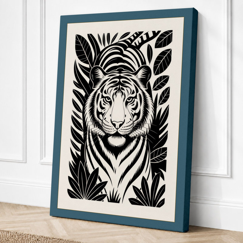 Print, 18x12 - 45.7 x 30.5 cm, Teal Border