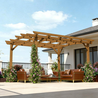 Pergola arquée, treillis de jardin pour l'extérieur