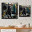 Labrador Labrador Doing Landry - animaux, art mural sur toile-1077221695