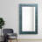 Leather Frame Rectangle Leaning Mirror-19763670