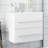 Argita 60mm Single Bathroom Vanity with Drop In Ceramic Basin-1407775917
