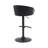 Burdett Swivel Adjustable Height Bar Stool
