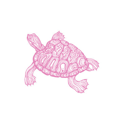 Décalcomanie murale tortue de mer Kylie