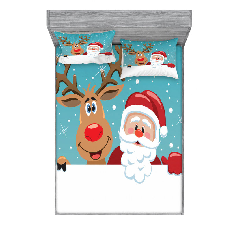 Microfiber Sheet Set, Twin XL Sheet Set with Fitted Sheet