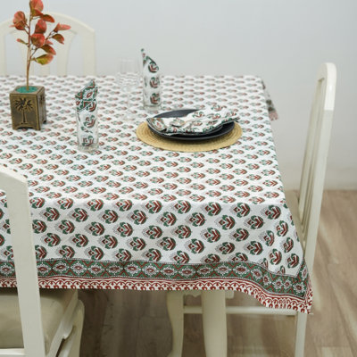 Housse de table à imprimé floral, conceptions authentiques - Chui Mui