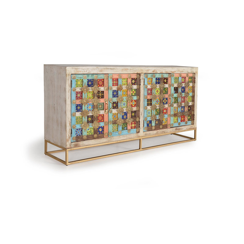 Cameryn 180cm Solid Wood Sideboard