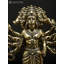 Petite statue en laiton à dix bras Panchamukhi Hanuman