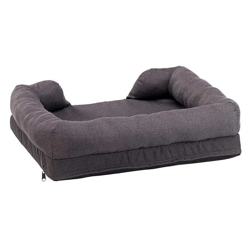 Ferplast Beddings Orthopedic Cotton Pet Bed, 16.5cm H x 52cm W x 52cm D