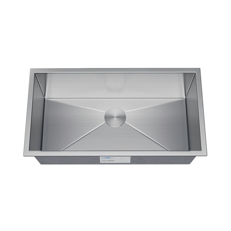 31'' L Single Bowl Stainless Steel Kitchen Sink