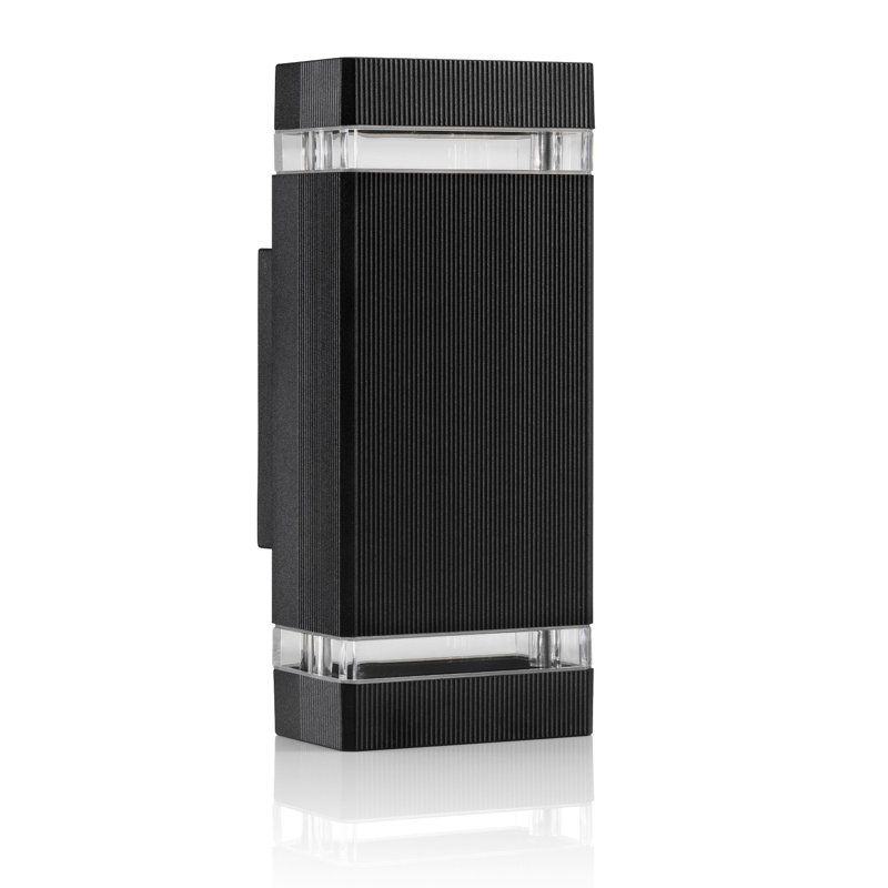 Gadbois 2 - Bulb 26.3cm H Outdoor Flush Mount, Black