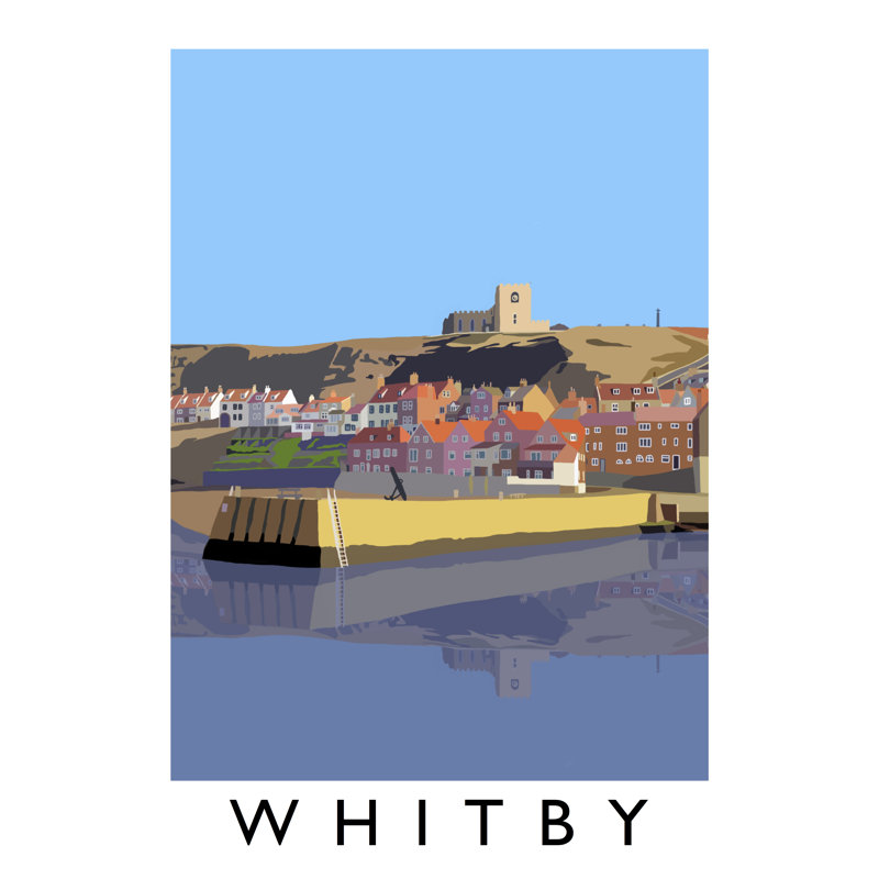'Whitby' by Richard O'Neil - Print, No Frame, 50 cm H x 40 cm W x 1 cm D