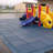 Eco-Safety 20'' L x 20'' W x 2.5'' Thick Rubber Playground Tiles-73666436